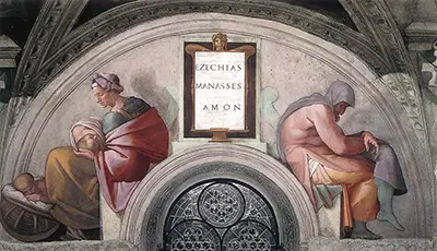 Hezekiah / Manasseh / Amon Michelangelo